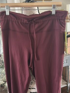 all in motion Wine Red Active Leggings with Side Stripe
